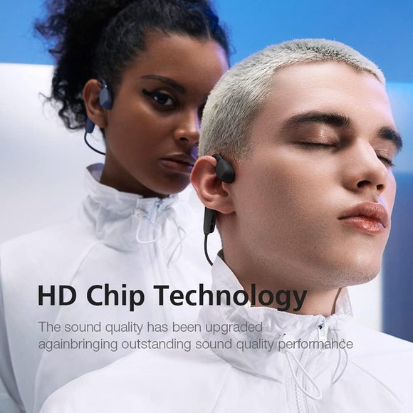 Sanag Open-Ear Wireless Earphones Air Conduction Headphones Bluetooth 5.0 with M - Picture 2 of 16